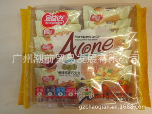 进口食品金益达燕麦巧克力228g*12/箱食品批发信息