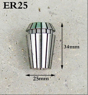 高精度ER25筒夹弹性筒夹信息