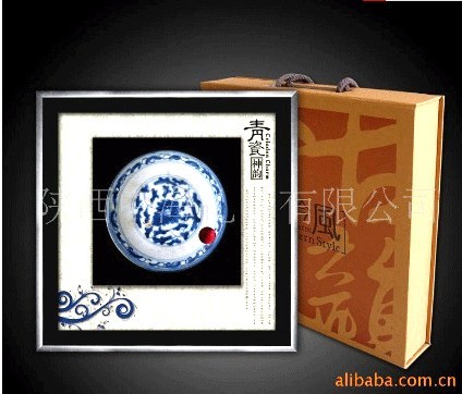 西安青瓷摆件陕西特色礼品厂家批发定做汉中批发信息