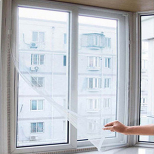 新款促销加密型窗纱防蚊无毒环保DIY含自粘防蚊纱窗信息