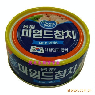 韩国罐头东源原味金枪鱼罐头250g信息