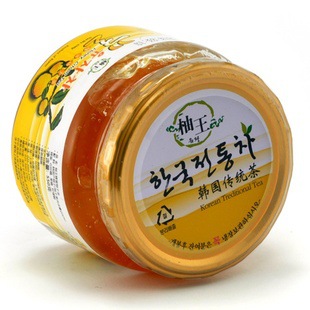 韩国进口柚王蜂蜜柚子茶550g柚子果肉含量50%美容养颜信息
