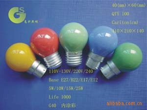 G45球形灯泡/装饰灯泡信息