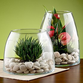 厂家空心玻璃花瓶透明玻璃水培花瓶种类繁多可来样定做信息