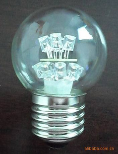 G45小功率E27透明玻璃LED球泡信息