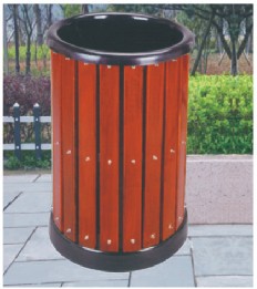 X018武汉环卫所专用玻璃钢内胆桶防火实用果皮箱街道垃圾屋信息
