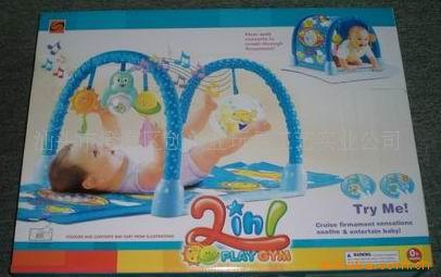 婴儿地毯健身架儿童玩具婴儿乐园毛绒玩具(图)信息