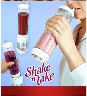 Shakengo双个杯榨汁机硬杯TV新款热销携带榨汁机信息