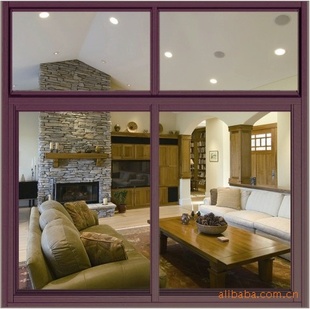 温之馨门窗厂直销56系列铝合金窗1.6厚平开窗出口信息