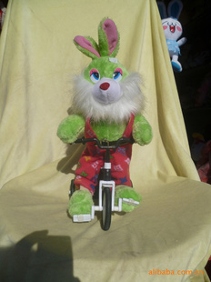 电动儿童玩具,电动骑三轮的兔子.塑料玩具,动物玩具信息