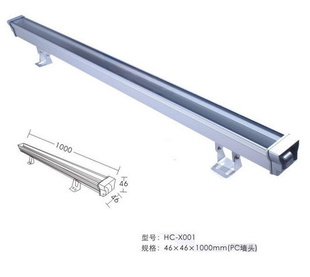 超低价46x46洗墙灯外壳大功率LED洗墙灯外壳led硬灯条外壳信息