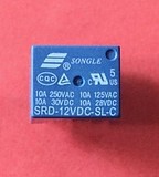 SONGLE松乐继电器SRD-12VDC-SL-C5脚T73全新原装信息