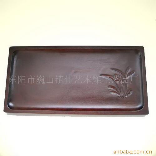 茶具桦木雕兰大茶盘TP010(图)信息