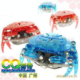 电动科技玩具HEXBUG电子感触螃蟹光控&声控信息