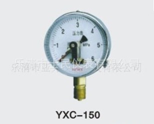 磁助式电接点压力表压力表生产厂家磁助电接点压力表径向YXC-60信息