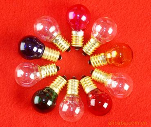 专业生产（长泰照明）圣诞热销G40彩色灯泡信息