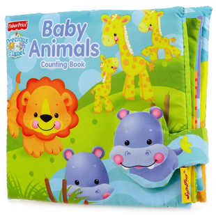费雪立体布书多触感动物认数字婴幼儿教具　益智玩具布书预订信息