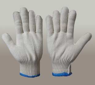 低价A级出口灯罩棉劳保防护手套现货可做出口信息