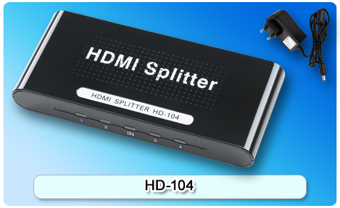 HDMI 四分配器HD-104信息