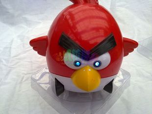 愤怒的小鸟电动玩具 带音乐灯光 万向轮电动愤怒小鸟信息
