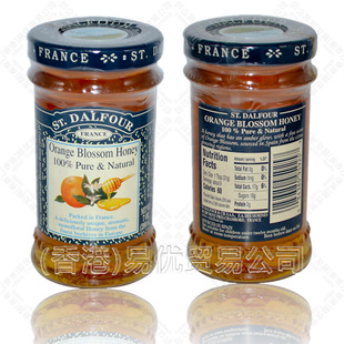 原装进口法国St.Dalfour圣桃园天然纯正橙花蜂蜜美容美颜信息