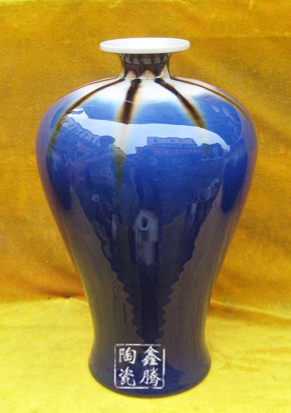 景德镇窑变瓷瓶，色釉窑变花瓶信息