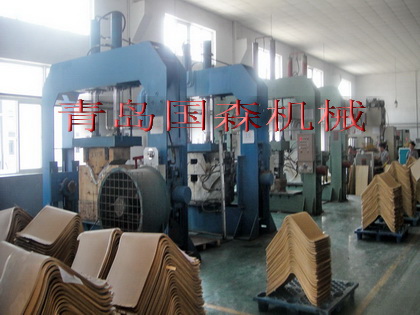 木纸塑料材料板材曲面成型压机设备信息
