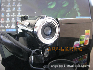 终极版DV-T90+数码摄像机双太阳能双电源大屏信息