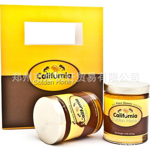 批发美国加州黄金蜂蜜原装进口纯天然蜂蜜227g一箱起批信息