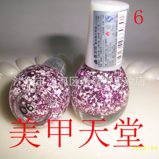 2013年新款小雪花亮片白菜价指甲油批发BK指甲油最新款式信息