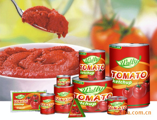 【厂家直销】100%纯天然番茄酱-罐头出口各国信息