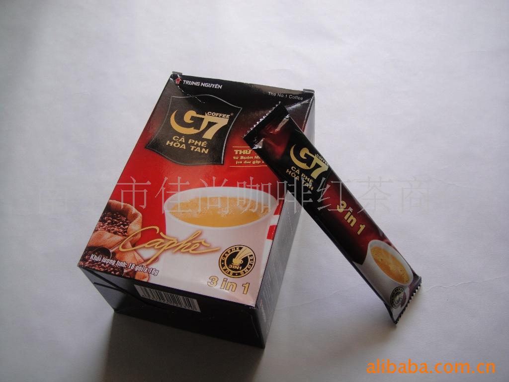 中原G7速溶咖啡18袋*16g/盒信息