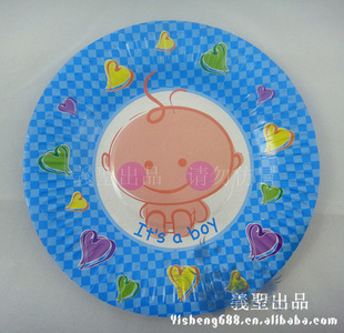 专业生产、加工、定制、销售各种派对/生日/圣诞等聚餐用餐纸盘信息