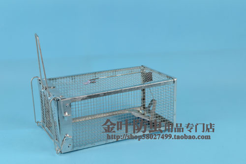 单门老鼠笼 踏板式捕鼠器 捉鼠铁笼 防锈灭鼠笼信息