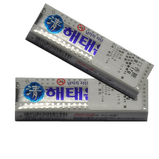韩国进口海太银丹口香糖17g信息