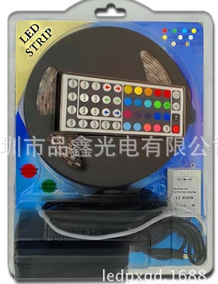 深圳灯条厂家 5050RGB 吸塑套装灯条信息