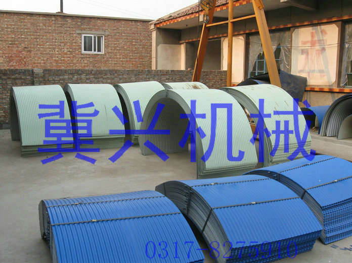 彩钢保护罩生产厂家 冀兴输送机防雨罩制造厂信息