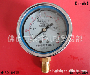 优质【无锡糜氏】YN-600-1MPa耐震充油压力表信息