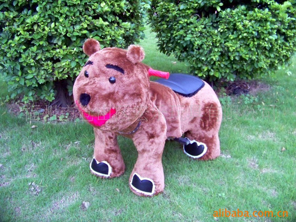 毛绒电动玩具车，维尼熊信息