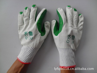 齐鲁胶片手套劳保手套橡胶手套手套厂家临沂劳保公司专业生产信息