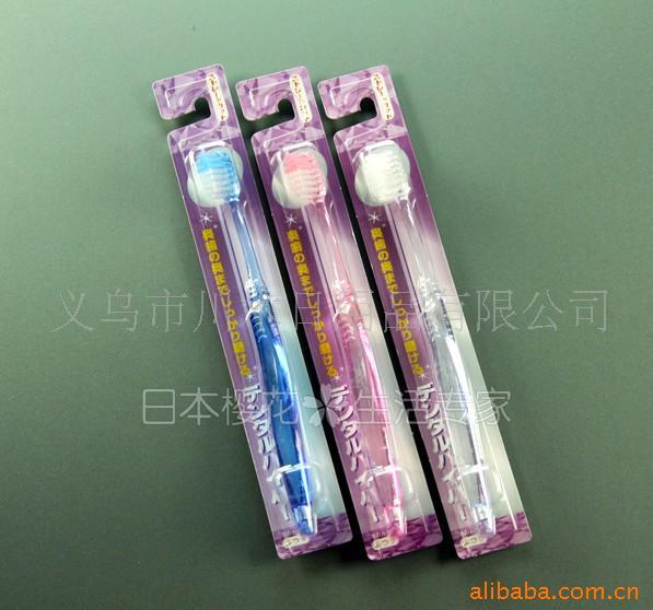 日本进口塑柄平面型水晶牙刷（普通）信息