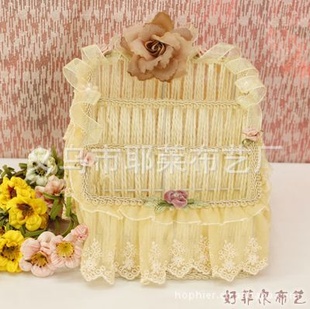 厂家直销混批经典时尚蕾丝大号收纳筐，化妆篮信息