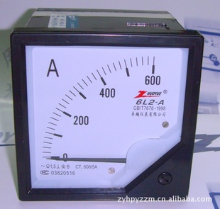 电流测量仪表/指针电流表6L2-A600/5信息