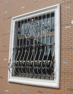 铁艺防盗窗,金属栅子,保窗，防护窗GL-001信息