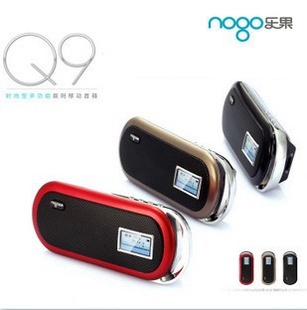 NOGO/乐果Q9新款全国首发双声道便携式插卡音响让爱相随信息