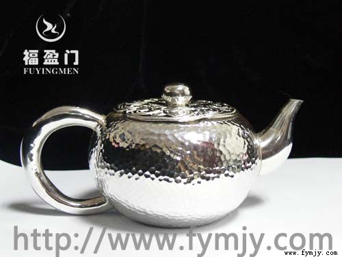 富贵满堂韩式纯银小茶壶信息