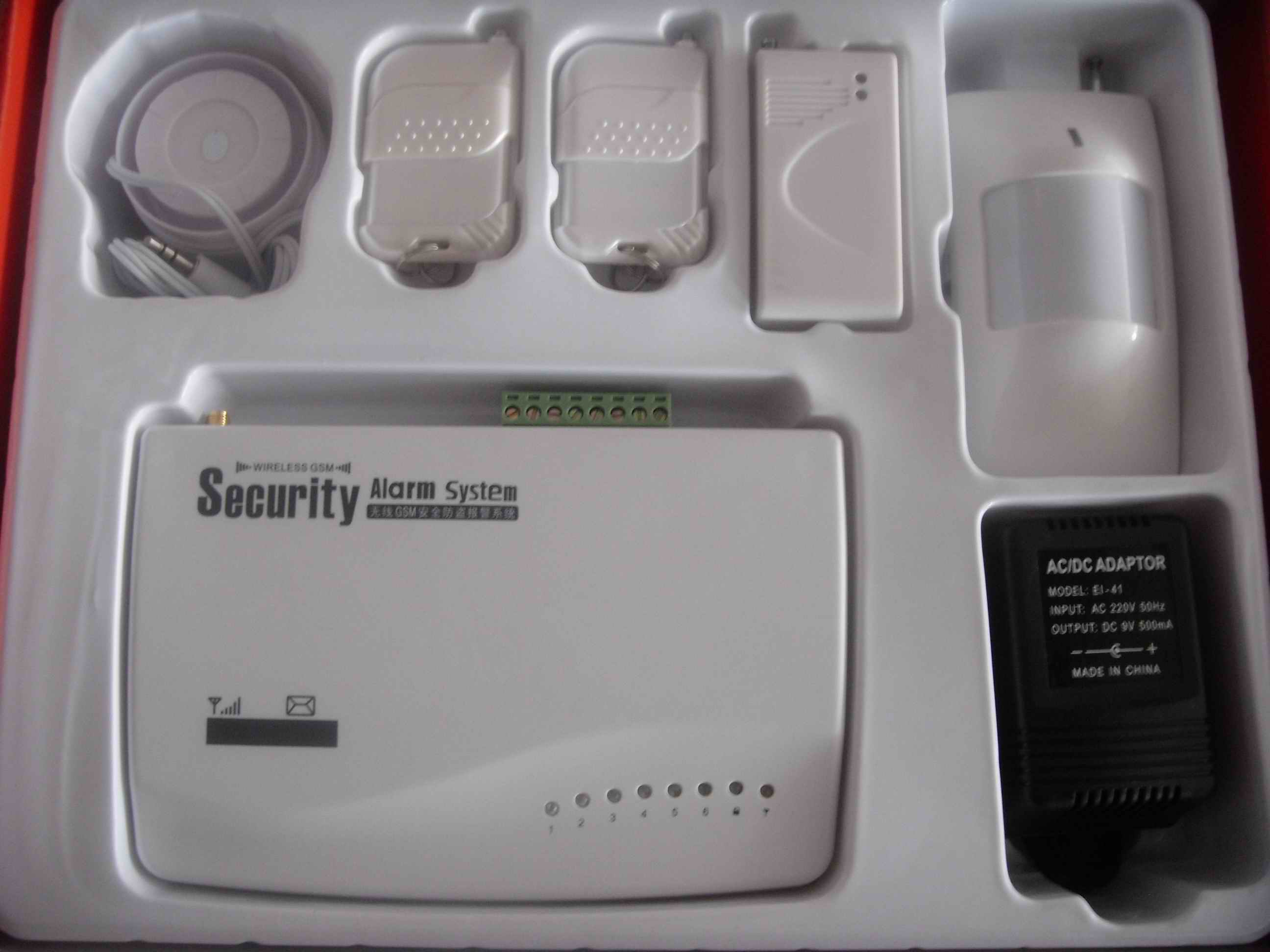 家庭卫士GSM无线防盗报警器y信息