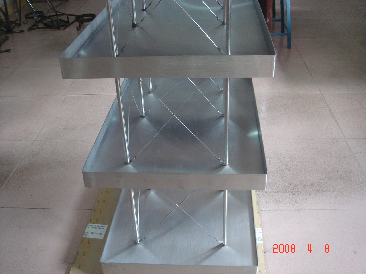 商场展示架/服装展示架/不锈钢高档展览架信息