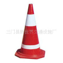橡胶路锥塑料路锥路障喷漆红锥交通设施信息
