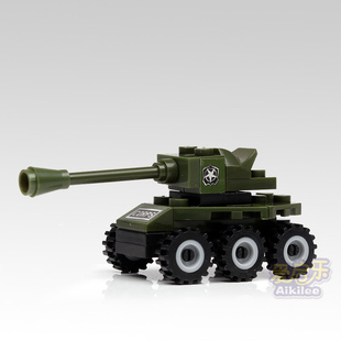 乐高式儿童坦克拼装玩具智力开发玩具积木塑料拼插益智玩具信息